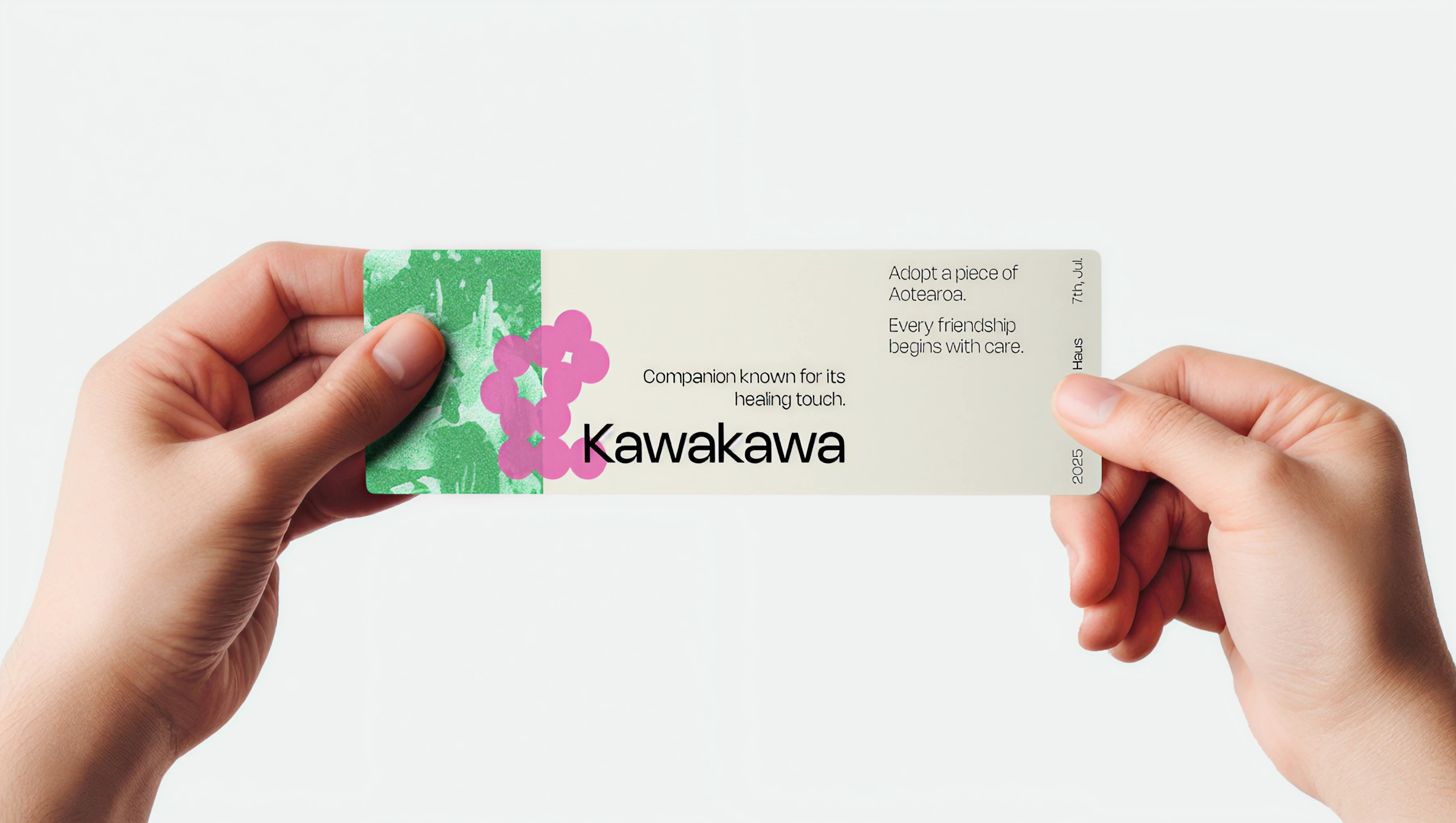 Akea Haus plant adoption label